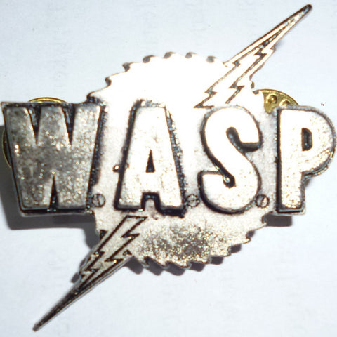 Wasp | Pin Badge Sawblade 3D Logo