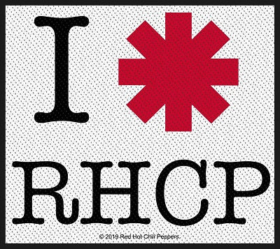 Red Hot Chili Peppers | I Love RHCP Woven Patch