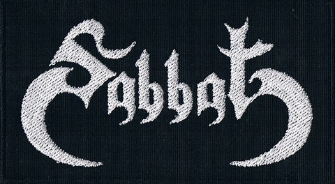 Sabbat | Stitched White Logo