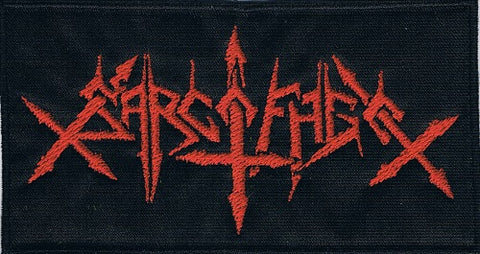 Sarcofago | Stitched Red Logo