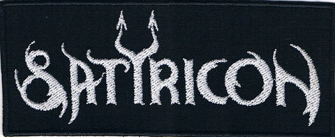 Satyricon | Stitched White Logo