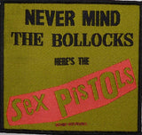 Sex Pistols | Never Mind Yellow Woven Patch