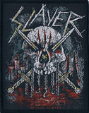 Slayer | Skull, Chains & Swords Woven Patch