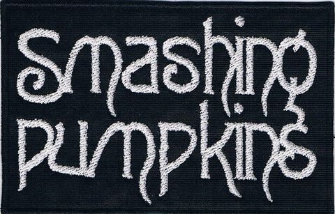 Smashing Pumpkins | Stitched White Logo