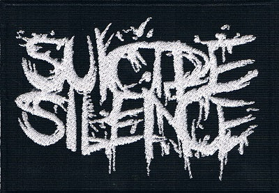 Suicide Silence | Stitched White Logo