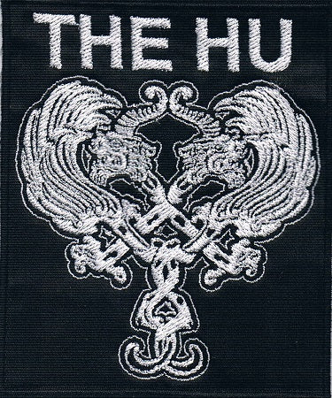 The Hu | Stitched White Logo Symbol