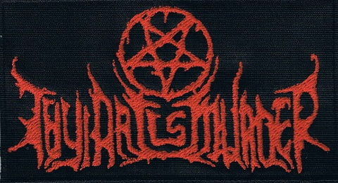 Thy Art Is Murder | Stitched New Red Logo