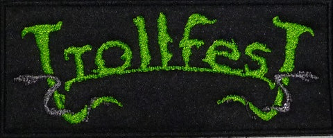 Trollfest | Stitched Green Logo