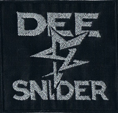 Twisted Sister | Stitched Dee Snider Square Logo