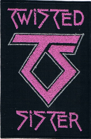 Twisted Sister | Stitched Pink TS Logo