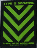 Type O Negative | Slow, Deep And Hard Woven Patch
