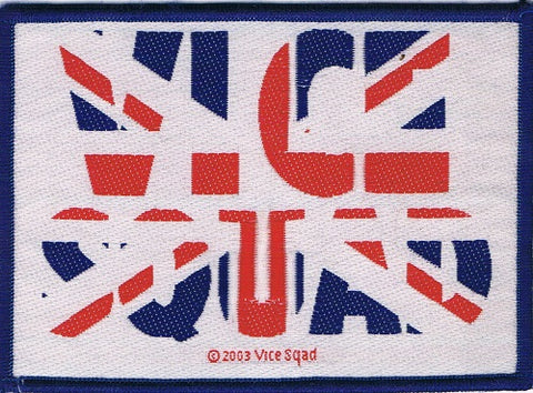 Vice Squad | Union Jack Logo Woven Patch
