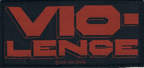 Vio-lence | Red Logo Woven Patch