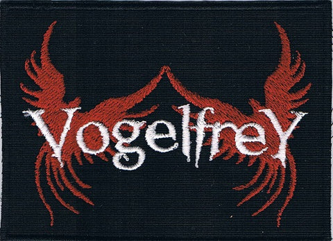 Vogelfrey | Stitched Red Birds Logo
