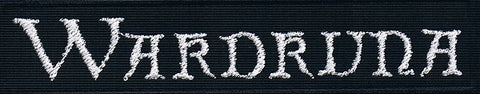 Wardruna | Stitched White Logo