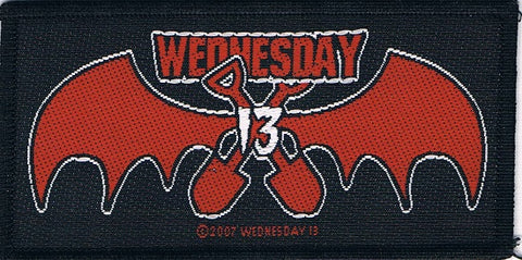 Wednesday 13 | Bat Logo Woven Patch