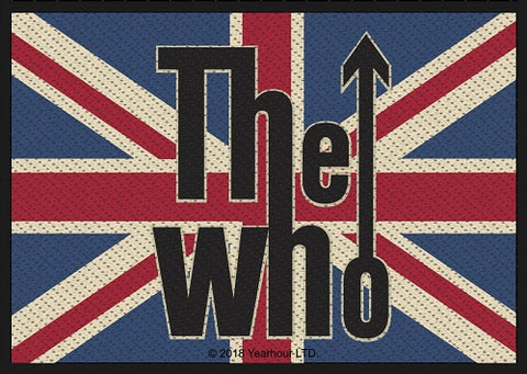 Who The | Union Flag Woven Logo