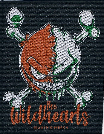 Wildhearts The | Orange Skull Woven Patch