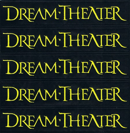 Dream Theater | Stitched Stripe Yellow Logo