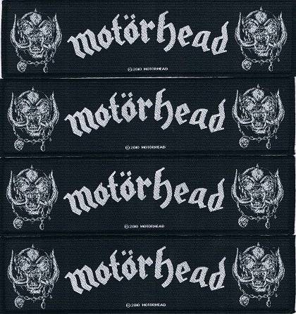 Motorhead | Woven Stripe Classic Logo