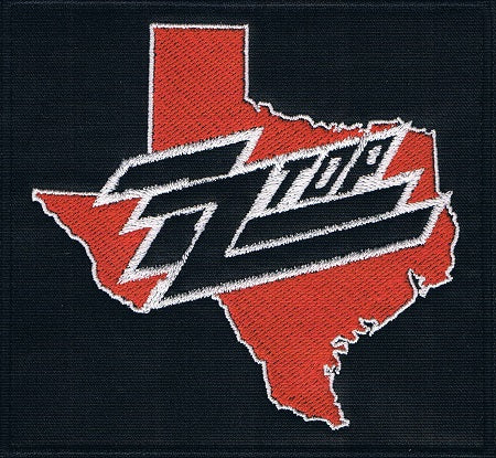 ZZ Top | Stitched Texas Logo Patch